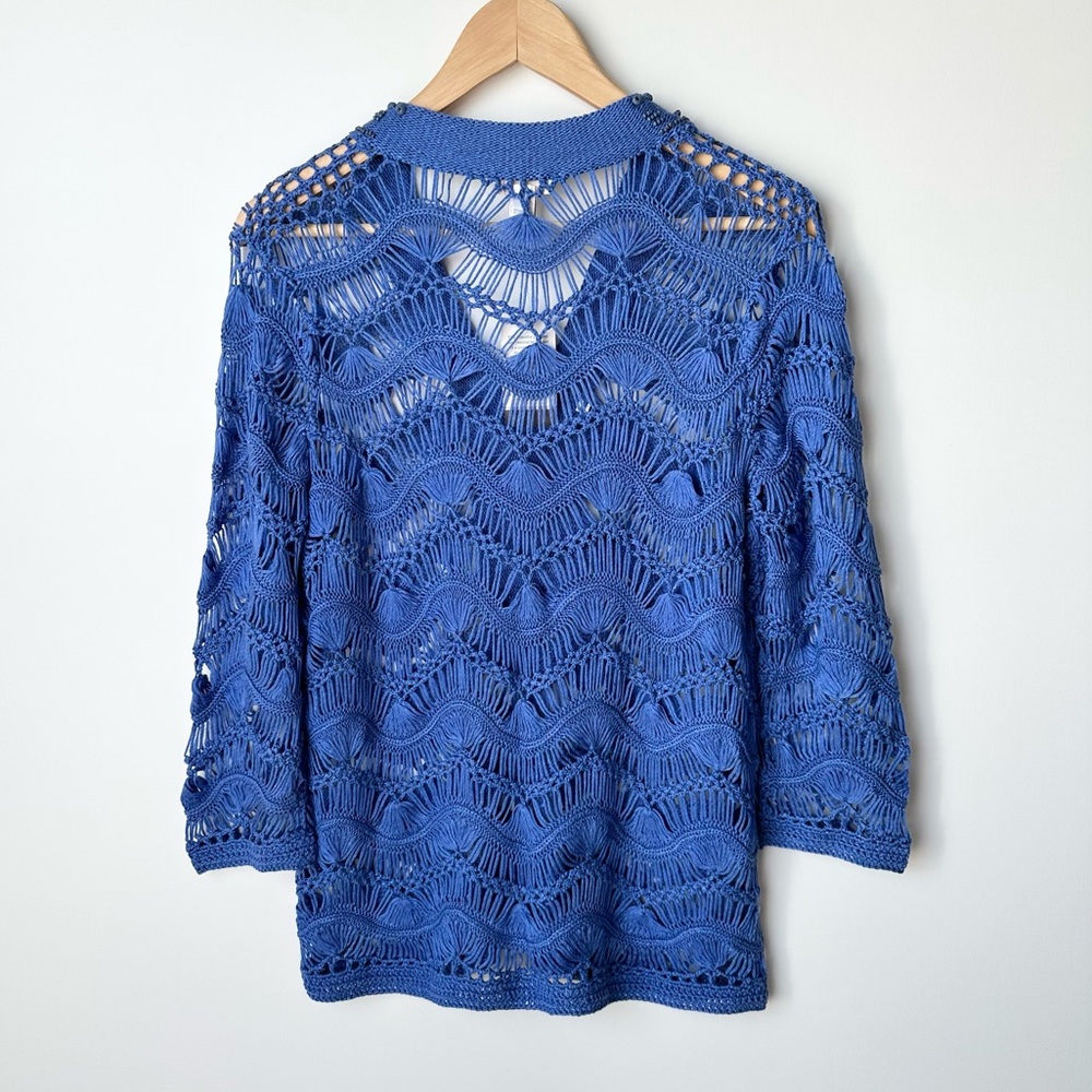 Chicos Jodi Jewel Neck Pullover Sweater - Picture 5 of 7